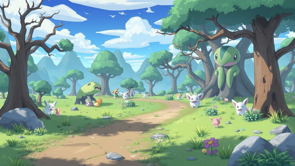 宝可梦波可比亚枯萎荒地攻略：开局必看！巨蔓藤博士带你建造梦想家园