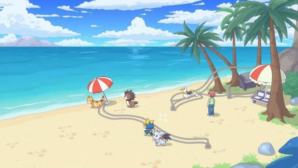 宝可梦波波岛荒凉海滩完全攻略