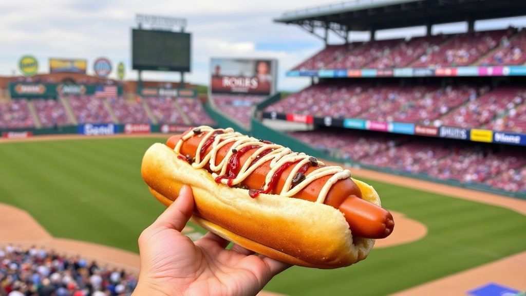 【热狗巨兽来袭】科罗拉多洛矶队推出58厘米超长热狗！45美元天价引发球迷热议